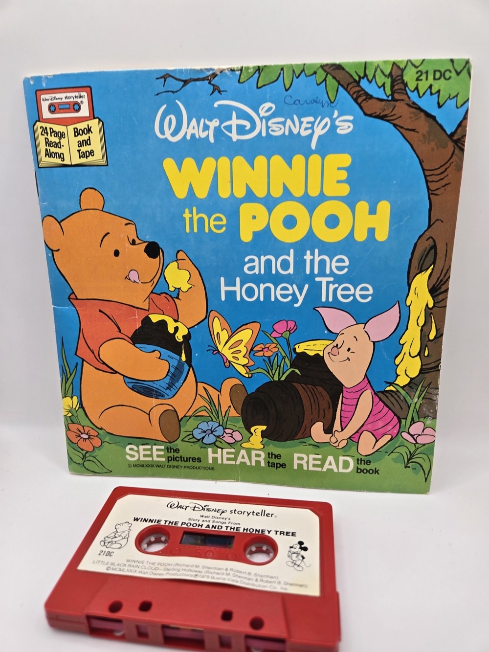 Walt Disney Winnie the Pooh and the Honey Tree Kids Read-Along (Blue, Red)